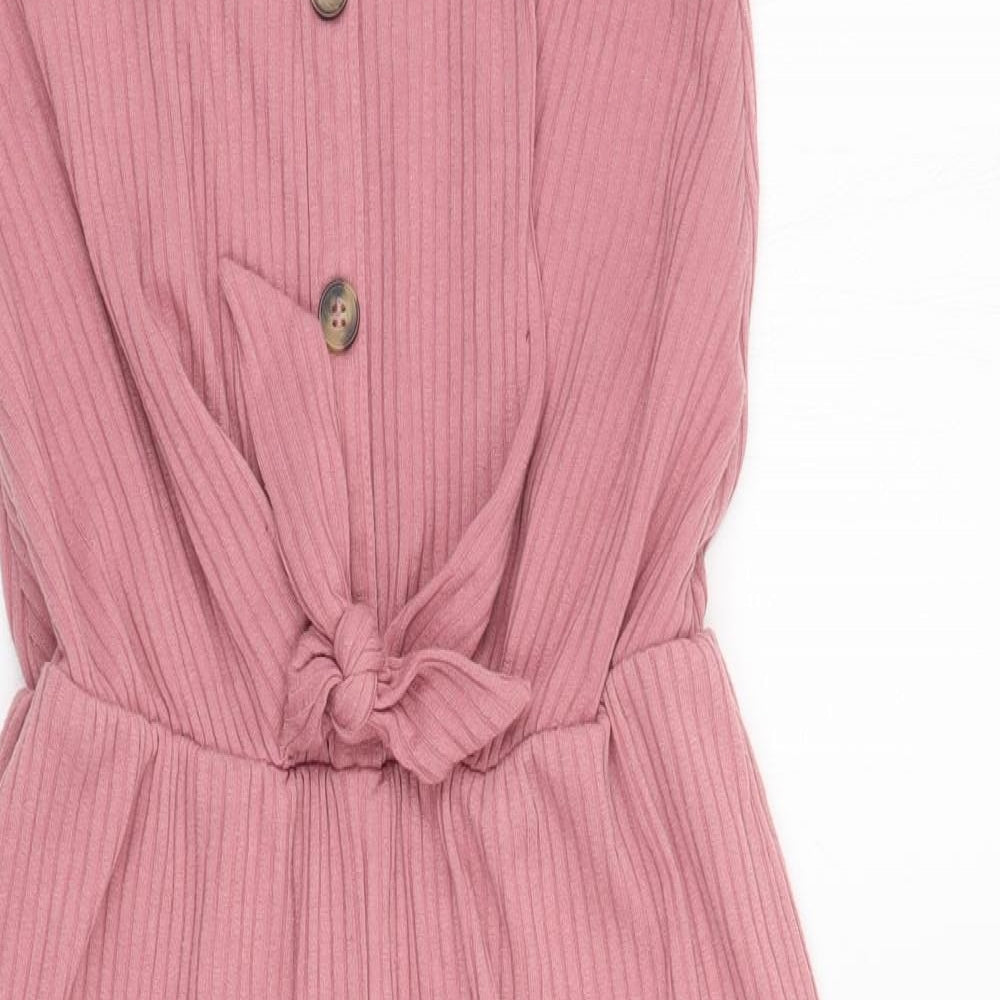 Primark Girls Pink   Jumpsuit One-Piece Size 11-12 Years