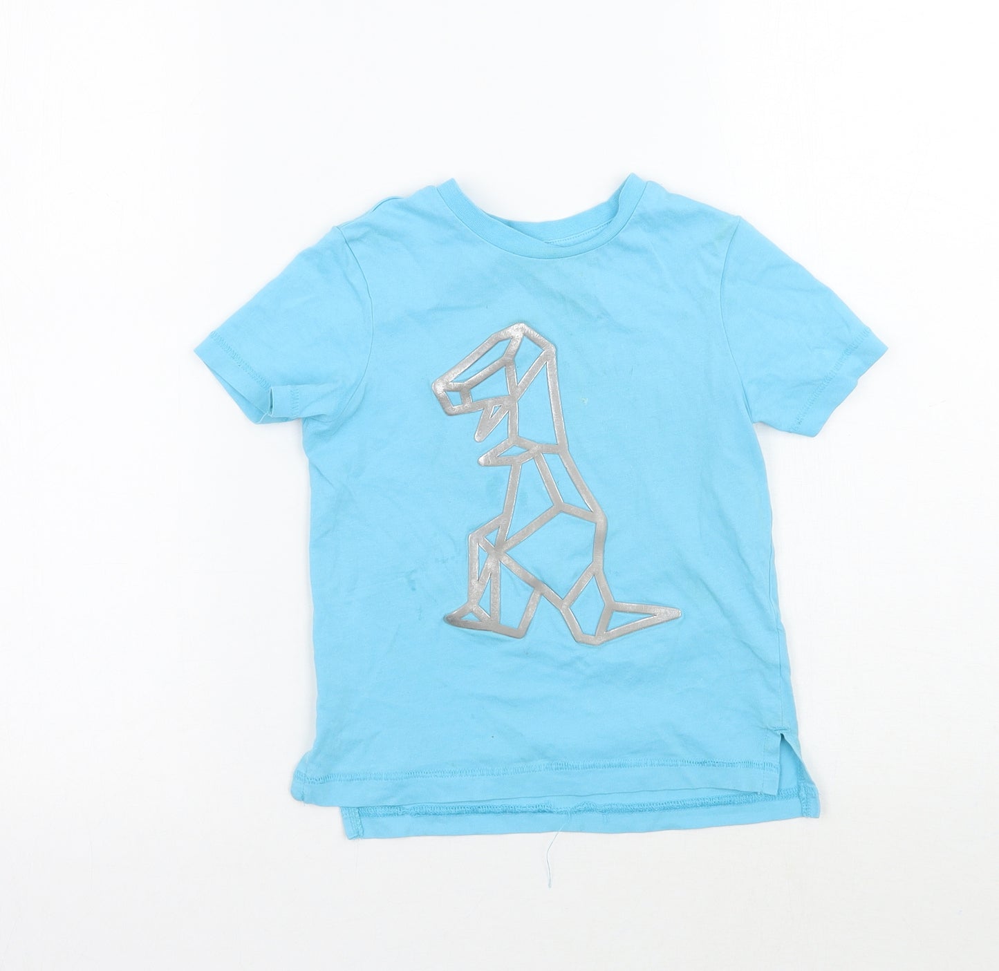 George Boys Blue   Basic T-Shirt Size 2-3 Years