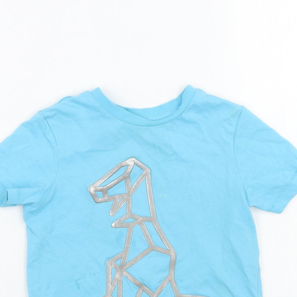 George Boys Blue   Basic T-Shirt Size 2-3 Years