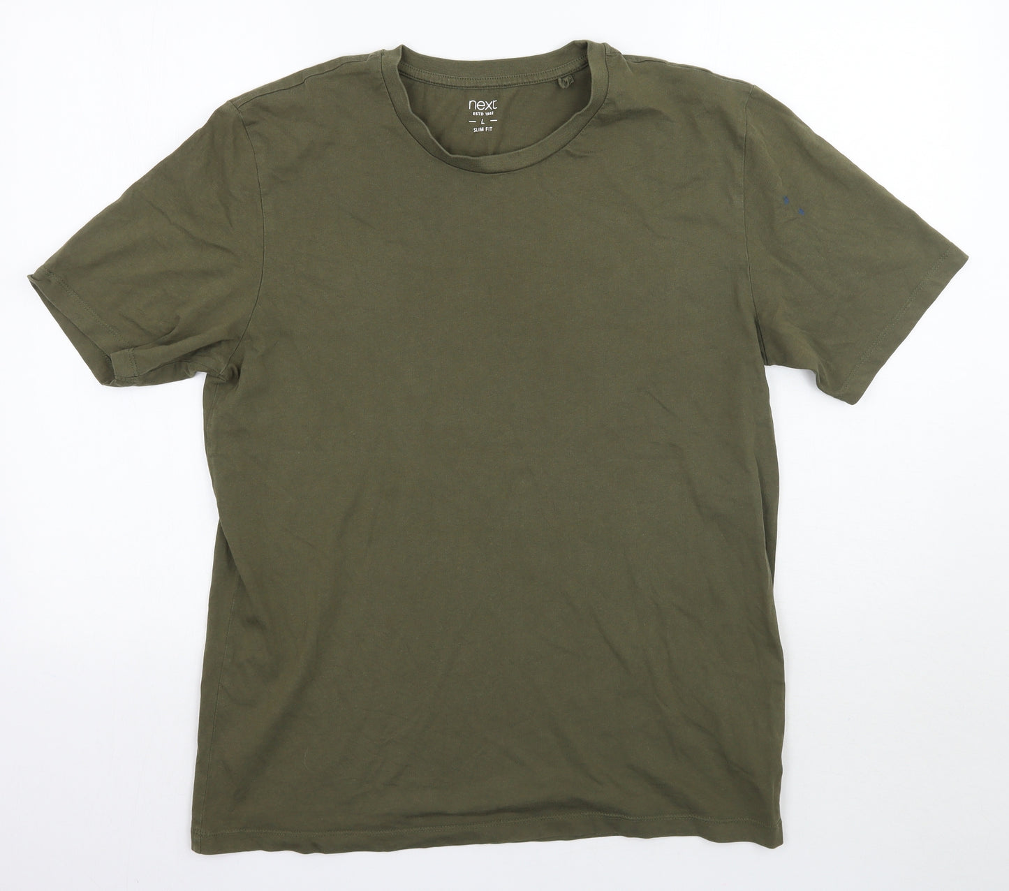 NEXT Mens Green    T-Shirt Size L