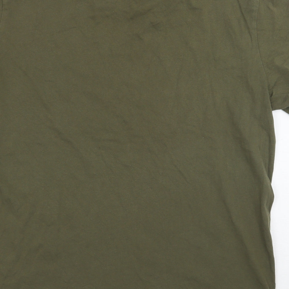 NEXT Mens Green    T-Shirt Size L