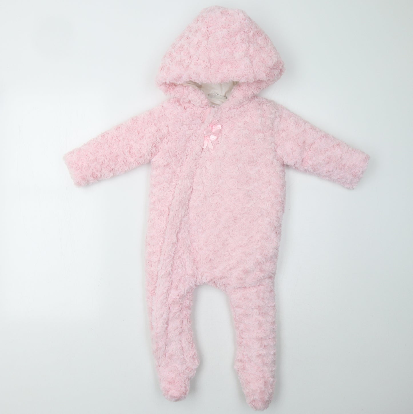 Rock & Bye Baby Pink    Snowsuit Size 6-9 Months
