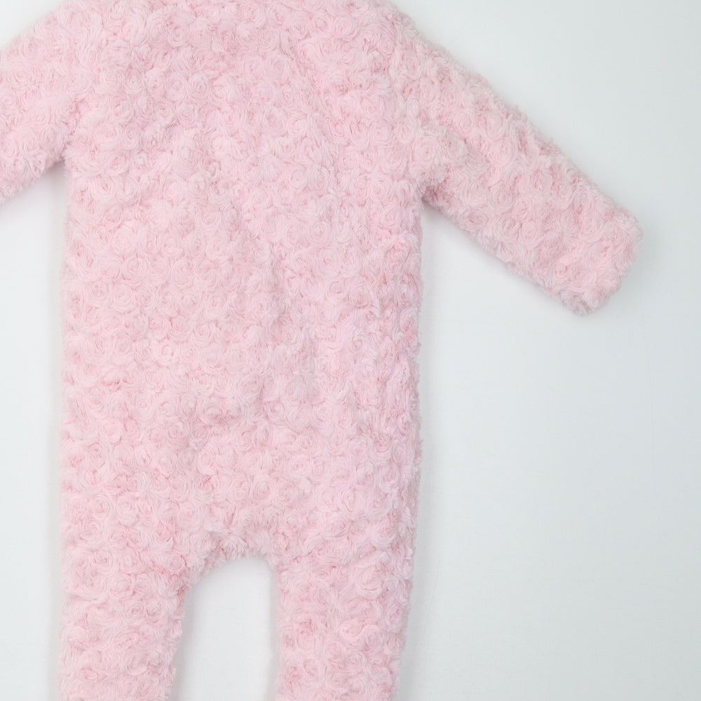 Rock & Bye Baby Pink    Snowsuit Size 6-9 Months