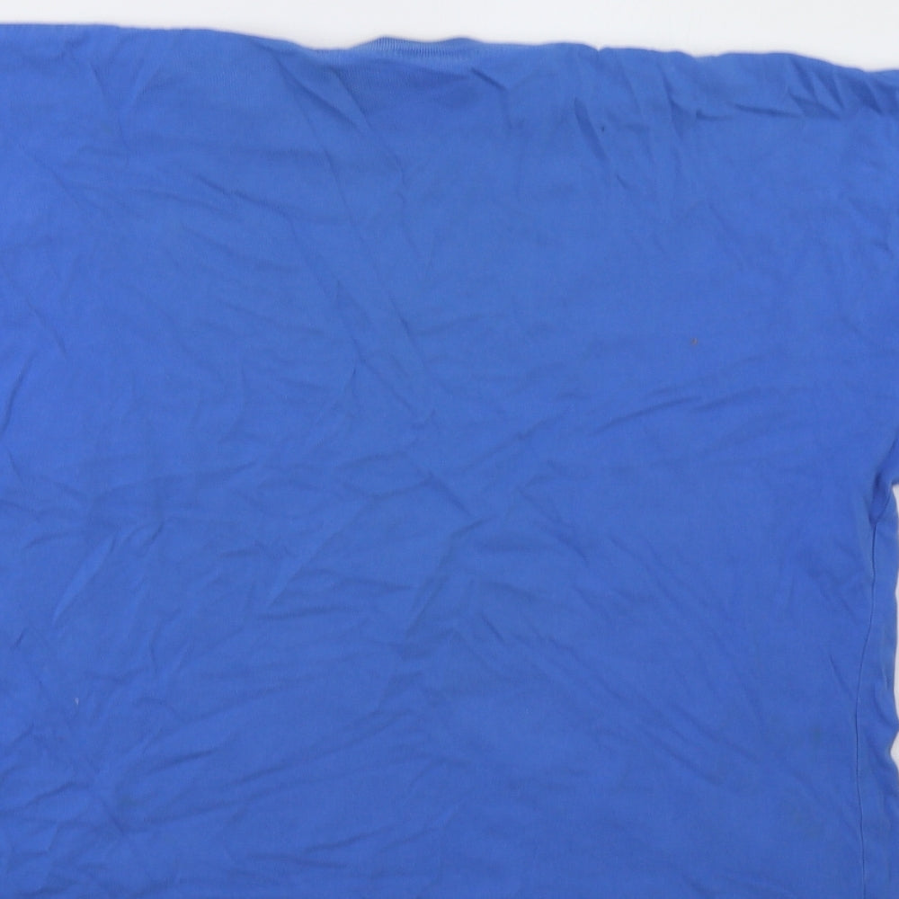 The Sweater Shop Mens Blue    T-Shirt Size L