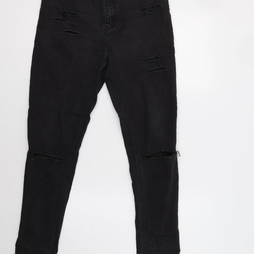 Bohoo Womens Beige   Skinny Jeans Size 12 L30 in