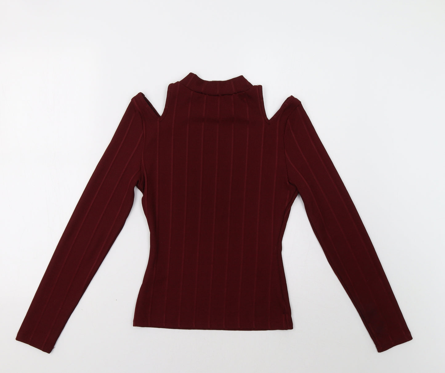 Primark Womens Purple   Basic Blouse Size XS  - Cold Shoulder