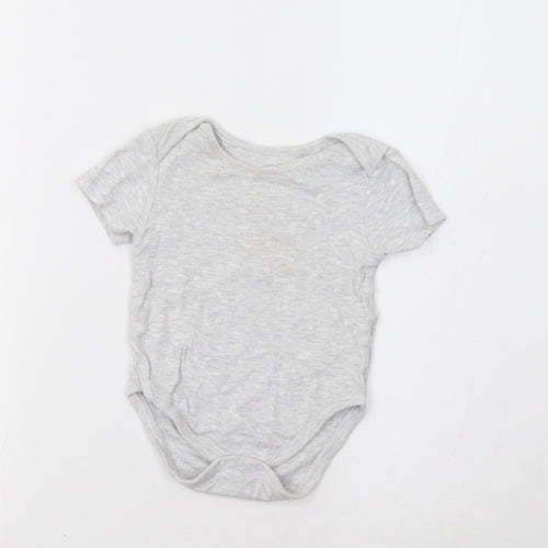 Very Baby Grey Polka Dot  Romper One-Piece Size 9-12 Months