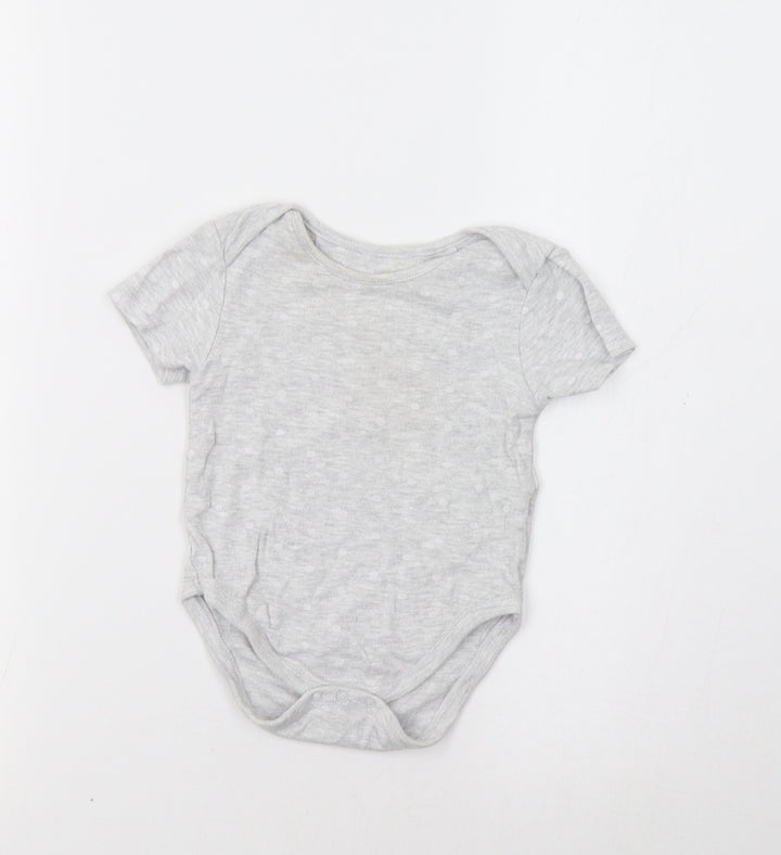 Very Baby Grey Polka Dot Romper One-Piece Size 9-12 Months
