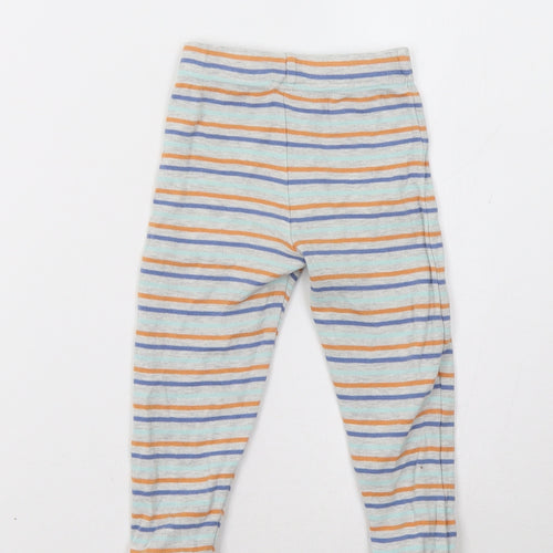 Very Baby Grey Striped   Pyjama Pants Size 12-18 Months