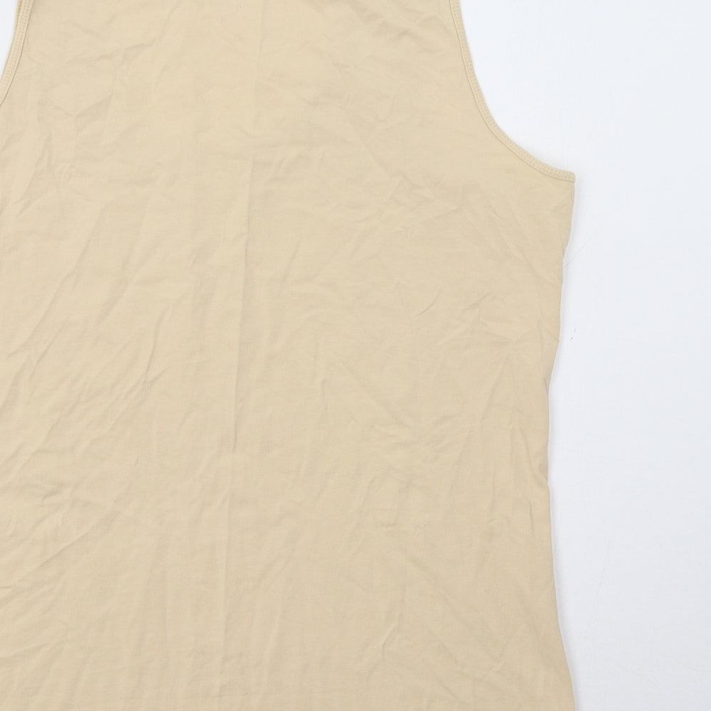 Primarl Womens Beige   Basic Tank Size XL