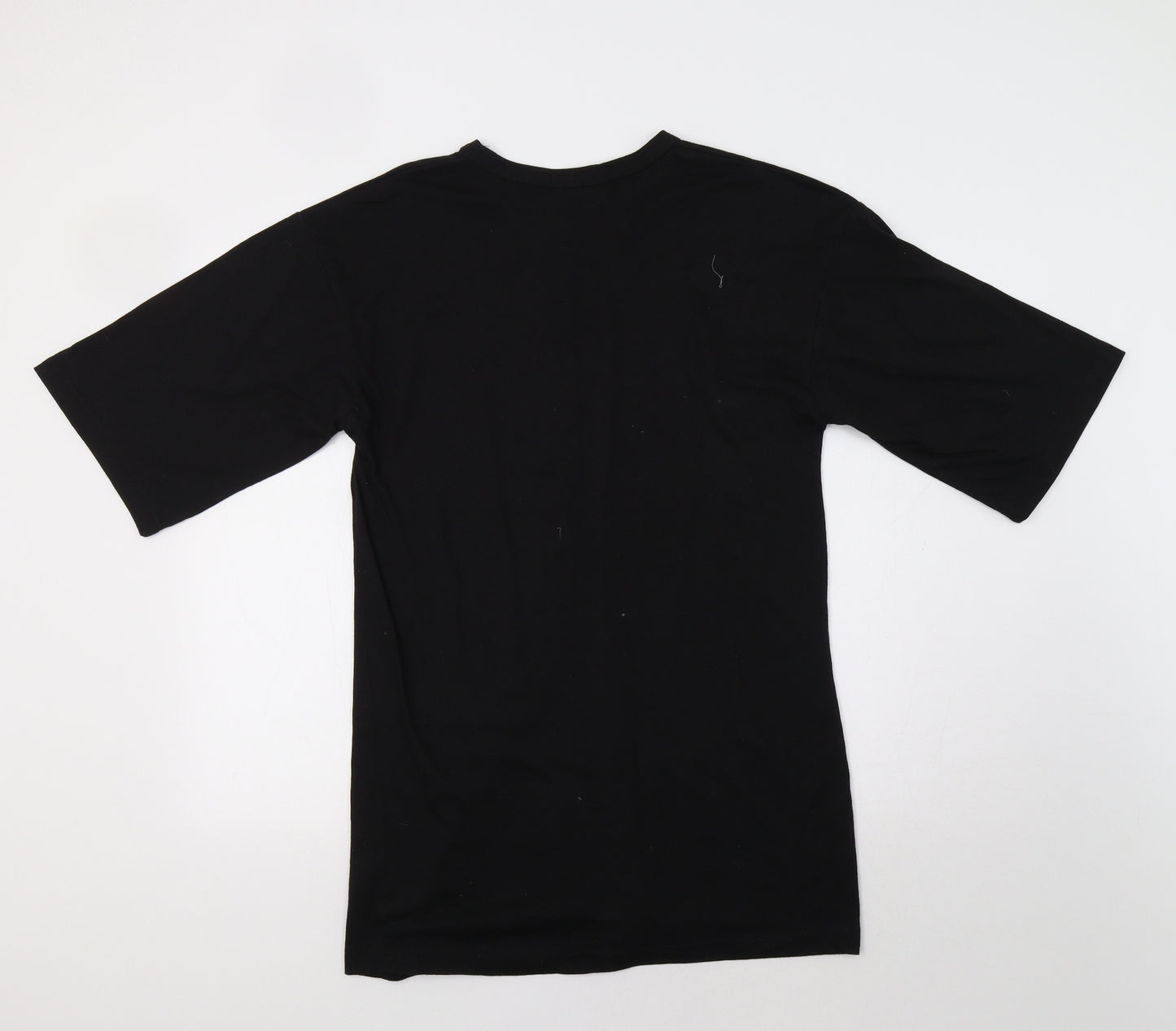 Boohoo Womens Black   T-Shirt Dress  Size 8