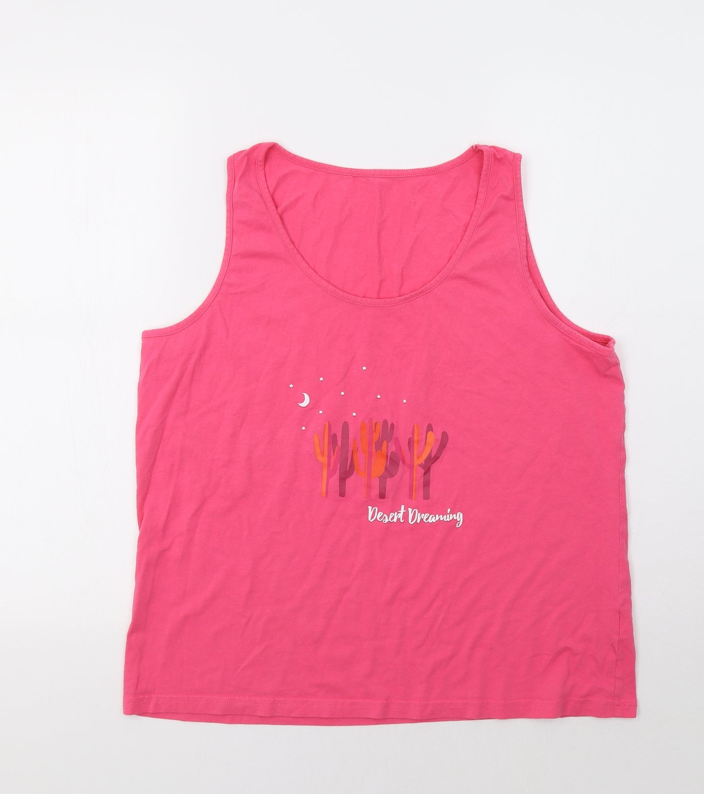 George Womens Pink   Basic Tank Size 16