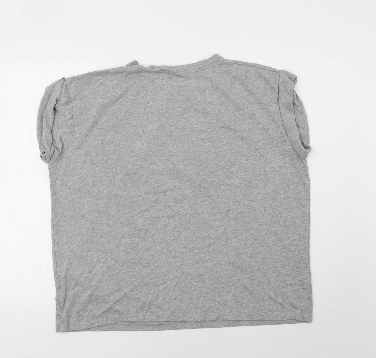 Primark Womens Grey   Basic T-Shirt Size 20  - Little Mermaid