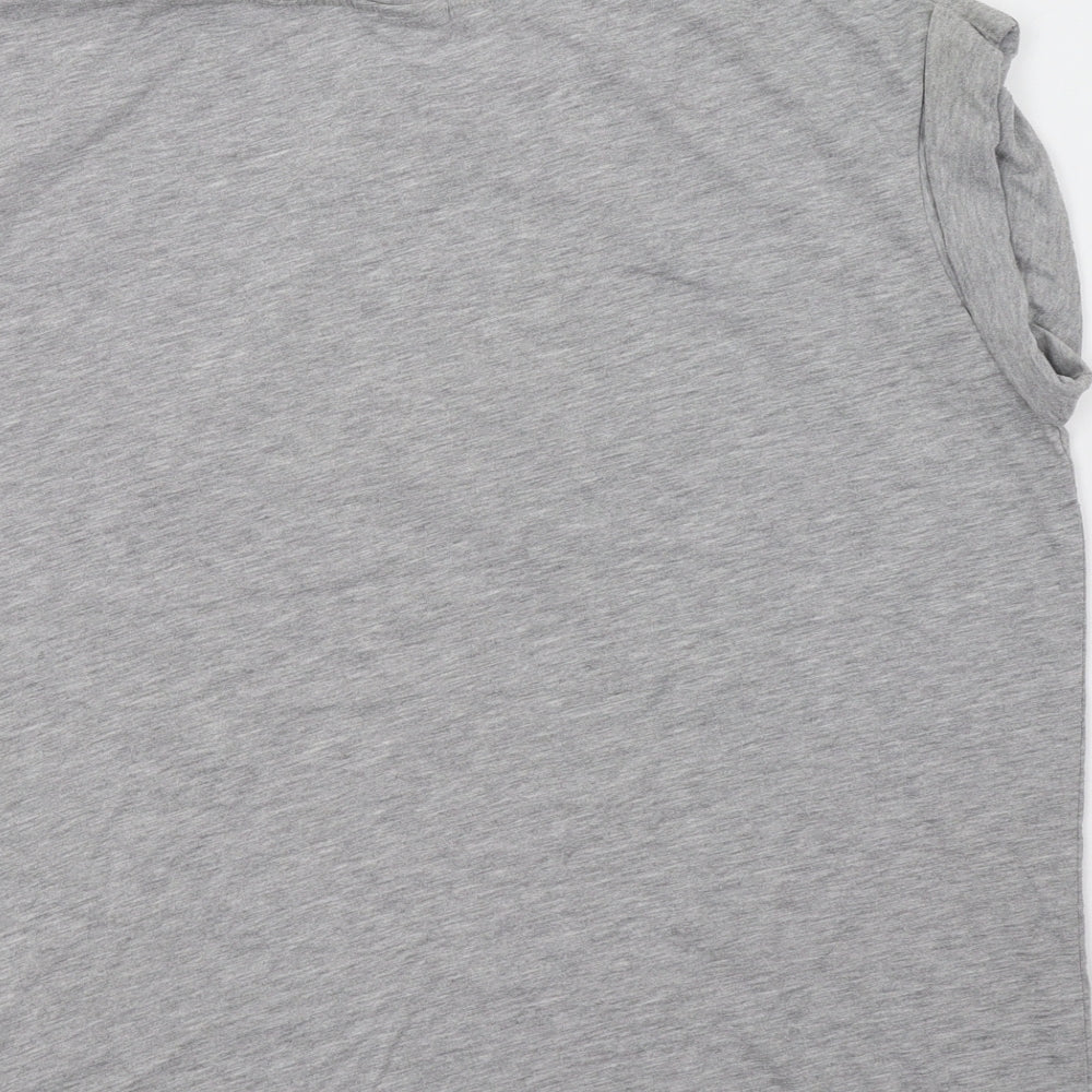 Primark Womens Grey   Basic T-Shirt Size 20  - Little Mermaid