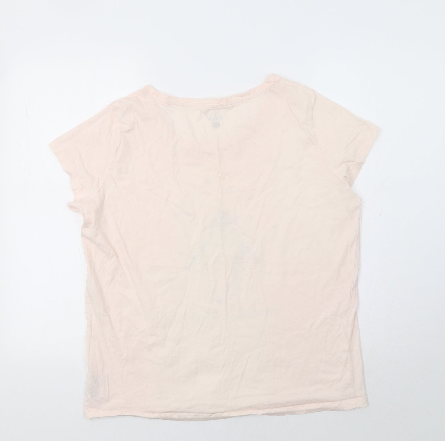 F&F Womens Pink   Top Pyjama Top Size 16  - Penguin
