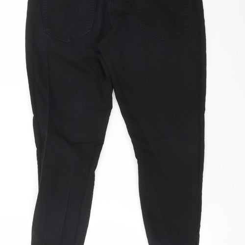 M&S Womens Black   Jegging Jeans Size 12 L26 in