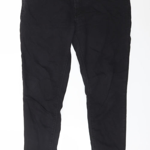 DENIM CO Womens Black   Skinny Jeans Size 14 L28 in