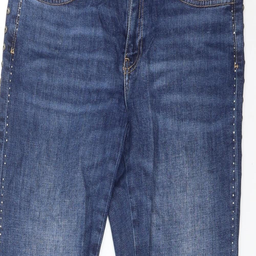 Zara Womens Blue   Skinny Jeans Size 12 L28 in
