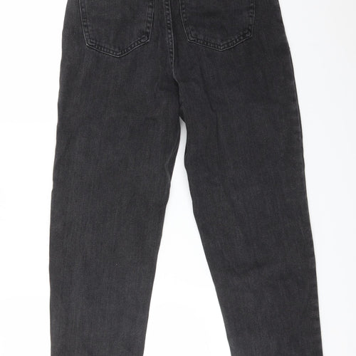DENIM CO Womens Black   Mom Jeans Size 8 L28 in
