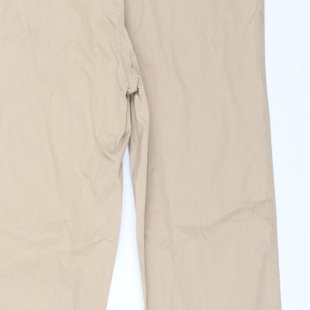 George Womens Brown   Chino Trousers Size 10 L29 in