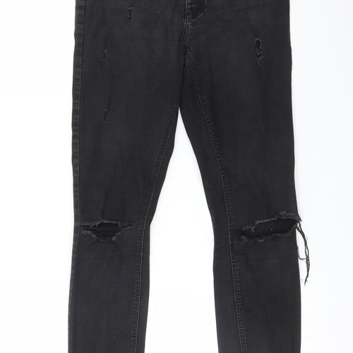 DENIM CO Womens Black   Skinny Jeans Size 10 L29 in