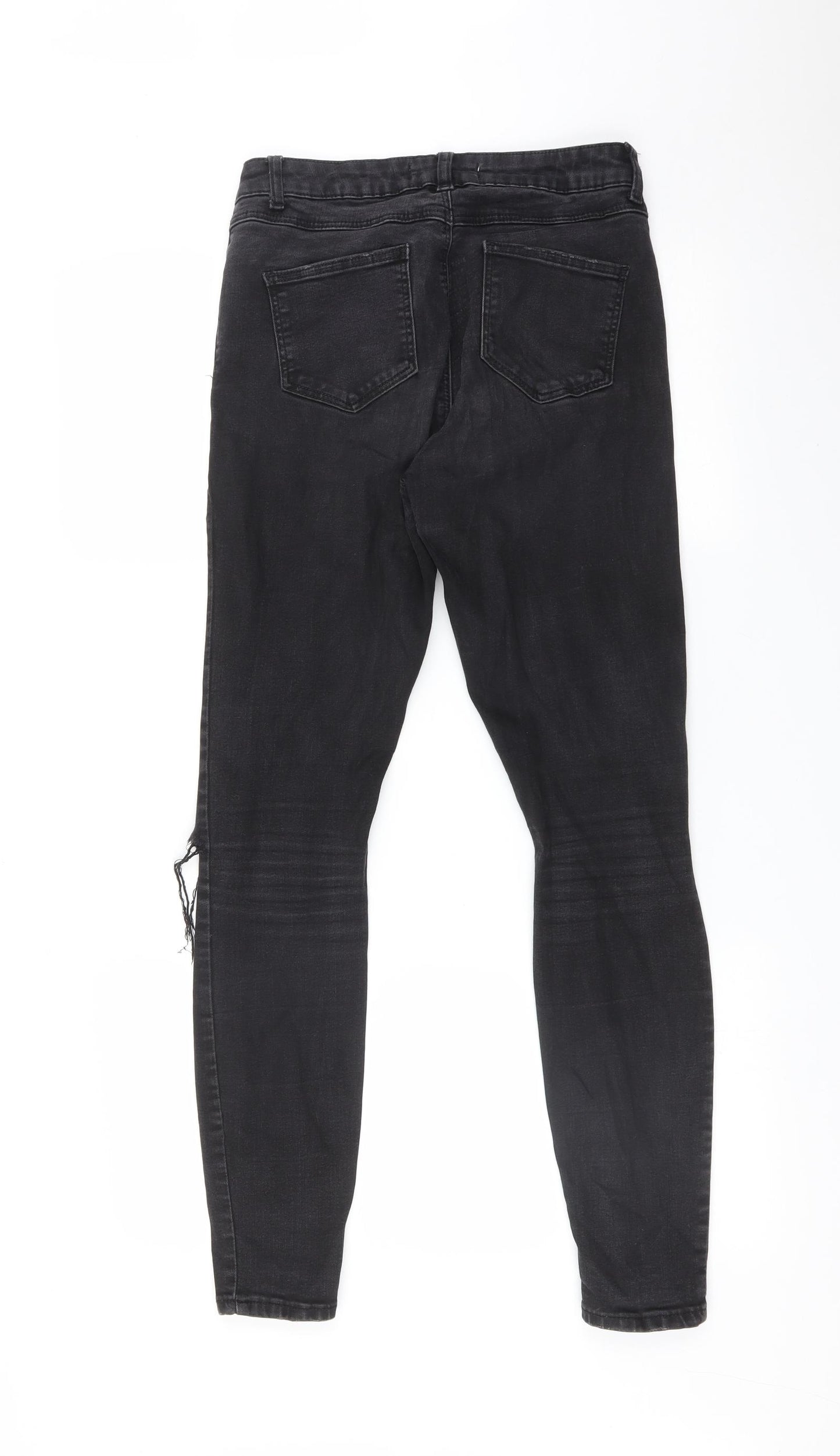 DENIM CO Womens Black   Skinny Jeans Size 10 L29 in
