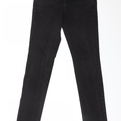 Topshop Womens Black   Skinny Jeans Size 28 L32 in