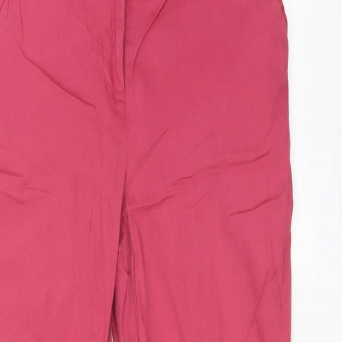 Atmosphere Womens Pink   Chino Trousers Size 10 L25 in