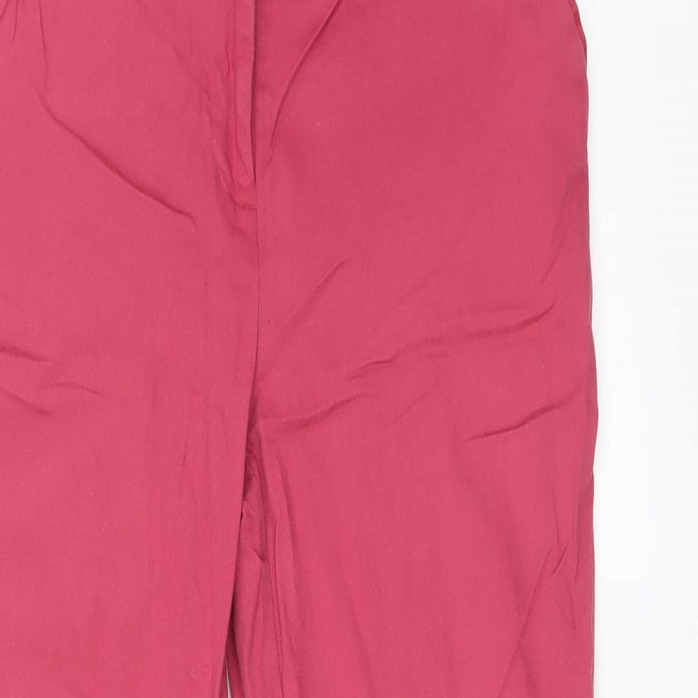 Atmosphere Womens Pink   Chino Trousers Size 10 L25 in