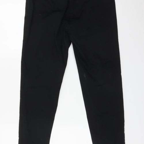 H&M Womens Black   Trousers  Size 10 L27 in