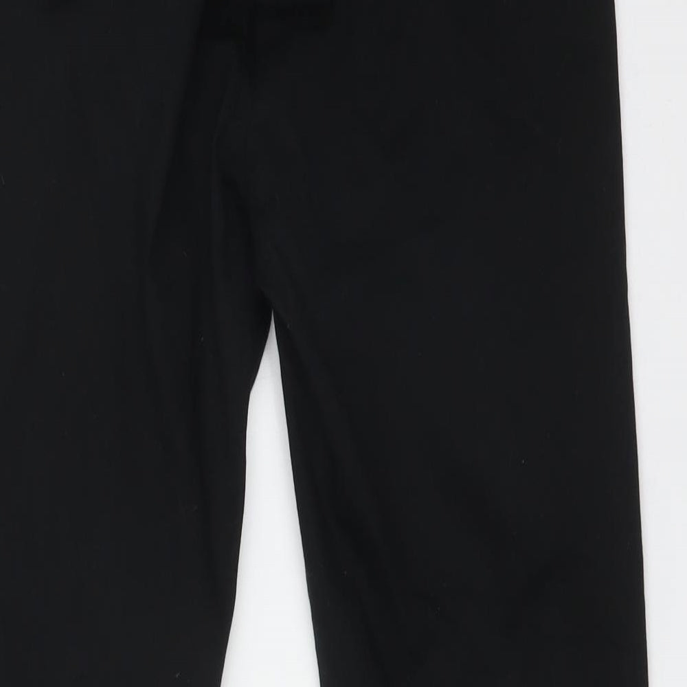 H&M Womens Black   Trousers  Size 10 L27 in