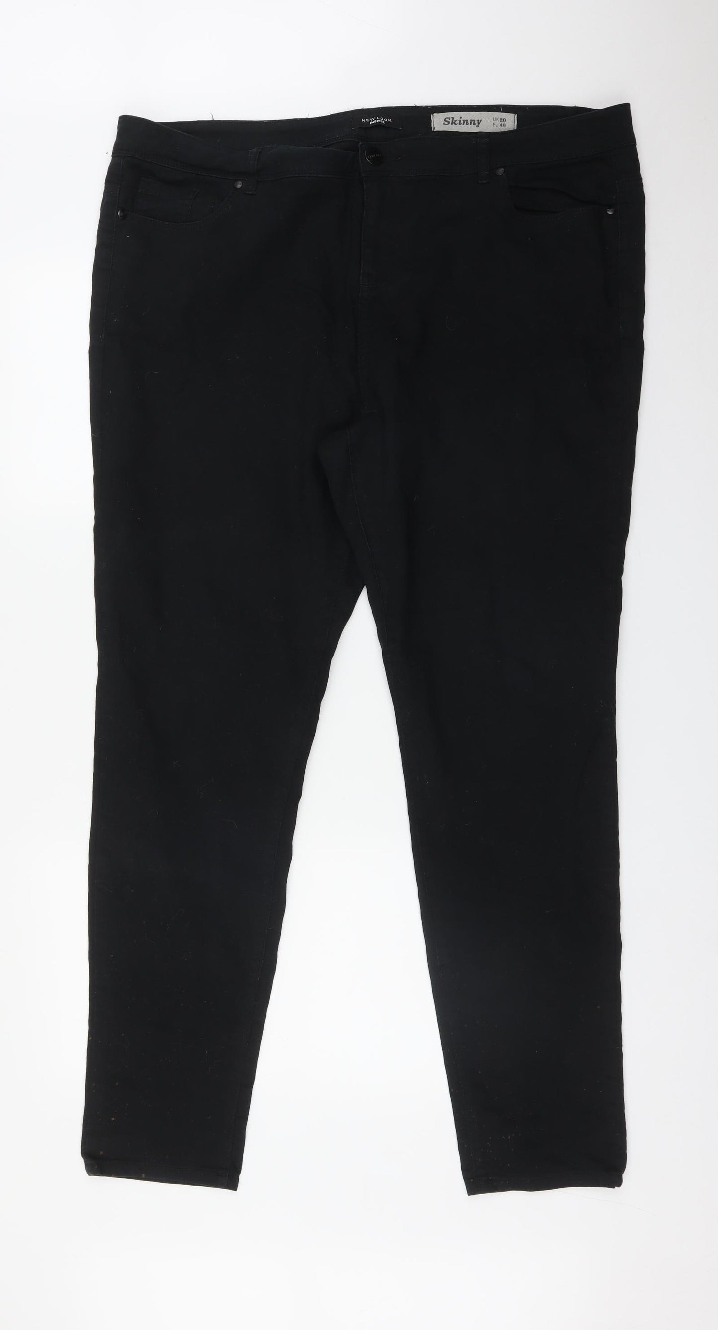 New Look Womens Black   Skinny Jeans Size 20 L31 in