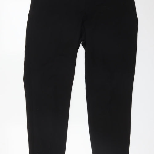 H&M Womens Black   Trousers  Size 12 L30 in