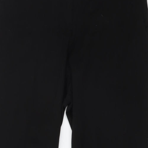 H&M Womens Black   Trousers  Size 12 L30 in