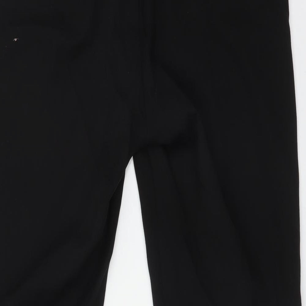 H&M Womens Black   Trousers  Size 12 L30 in