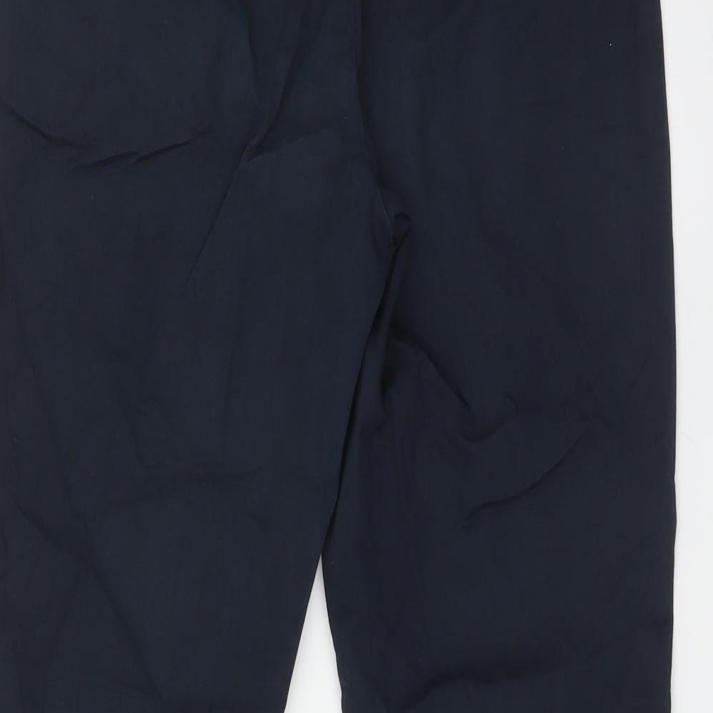 M&S Womens Blue   Trousers  Size 8 L25 in