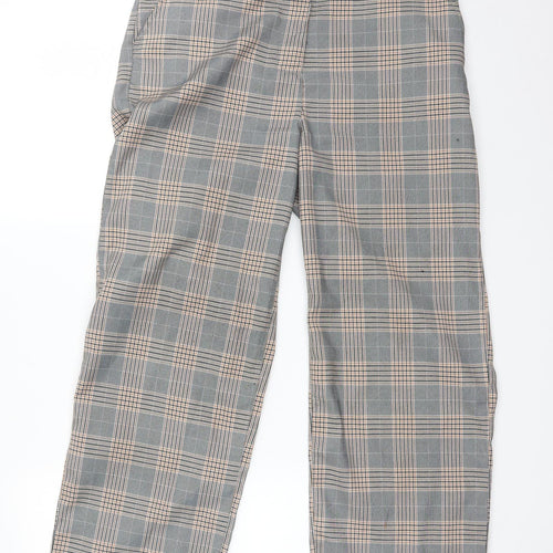 ASOS Womens Multicoloured Check  Trousers  Size 8 L26 in