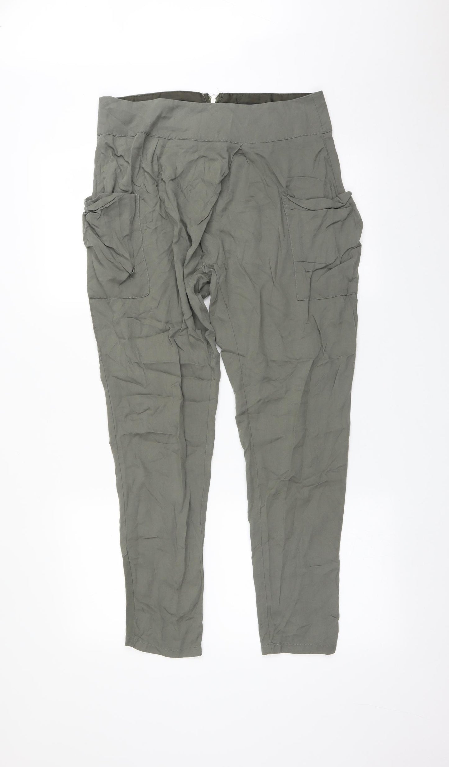 Papaya Womens Green   Trousers  Size 10 L27 in