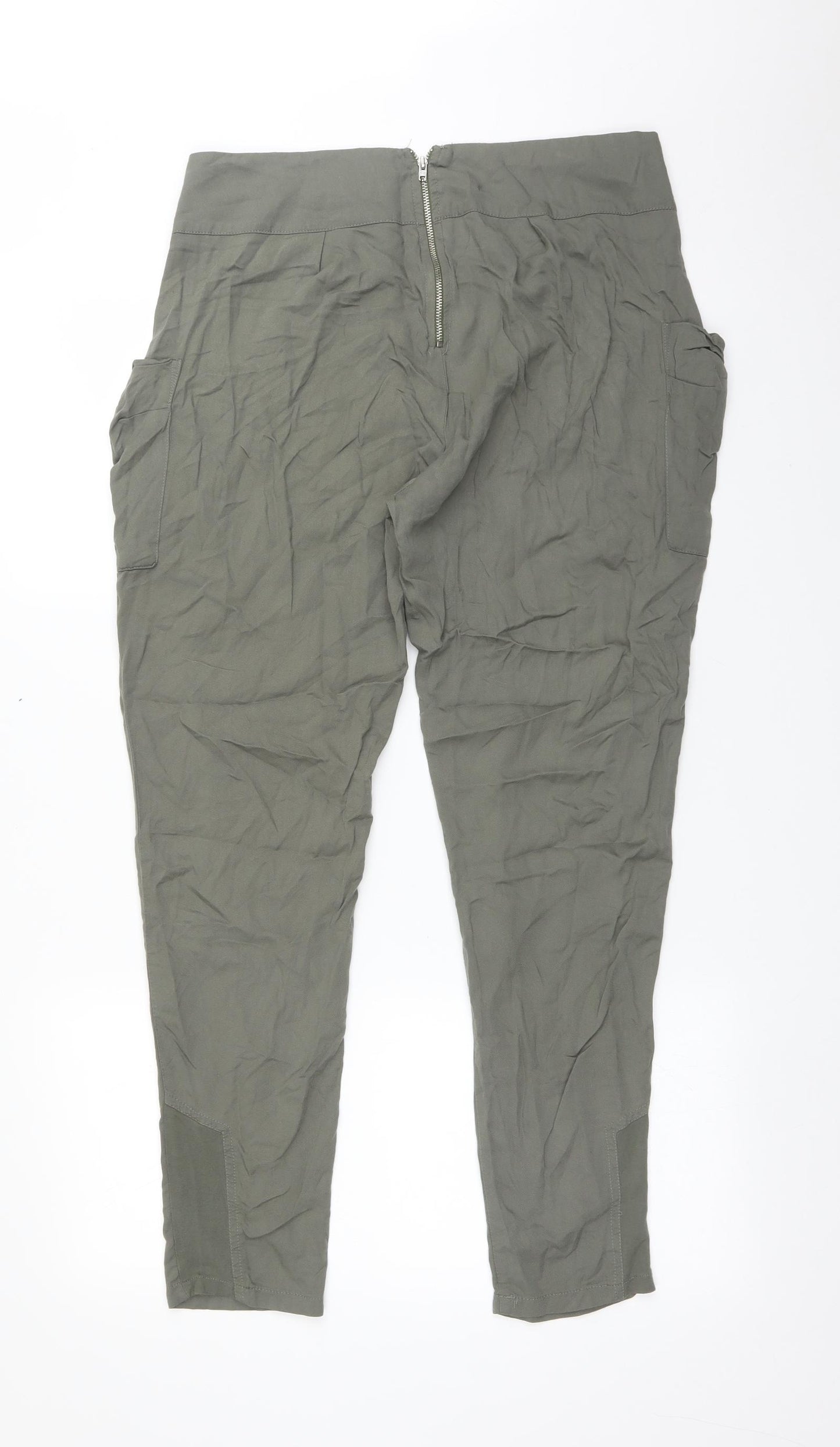 Papaya Womens Green   Trousers  Size 10 L27 in