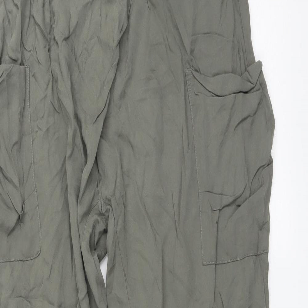 Papaya Womens Green   Trousers  Size 10 L27 in