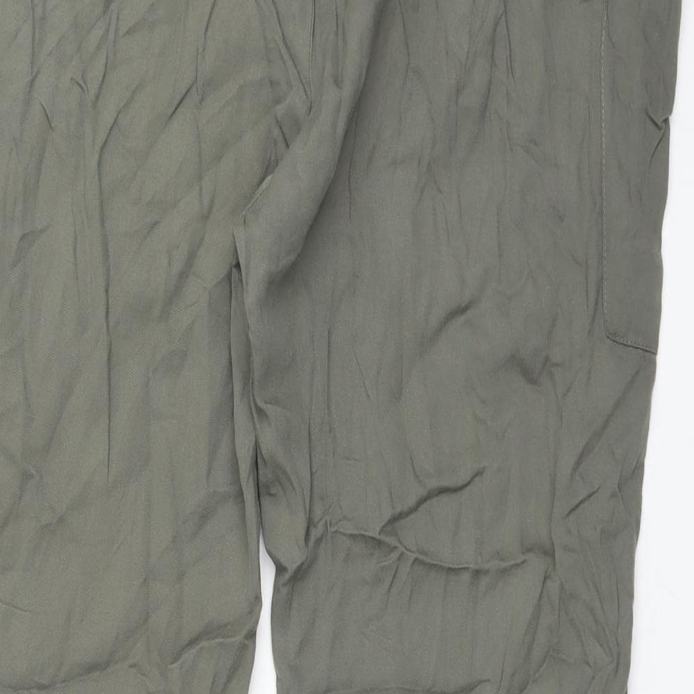 Papaya Womens Green   Trousers  Size 10 L27 in