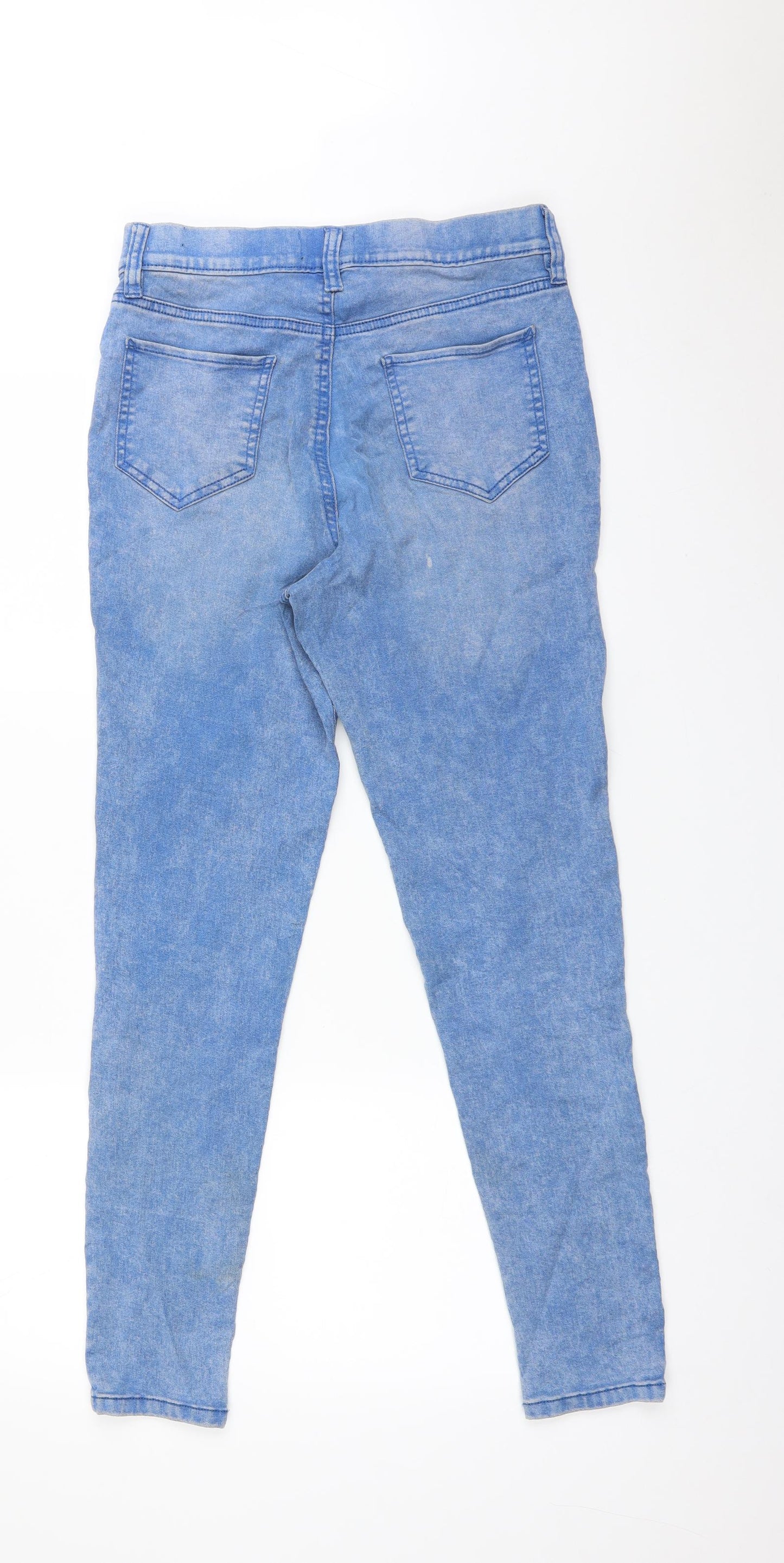 F&F Womens Blue   Jegging Jeans Size 12 L28 in
