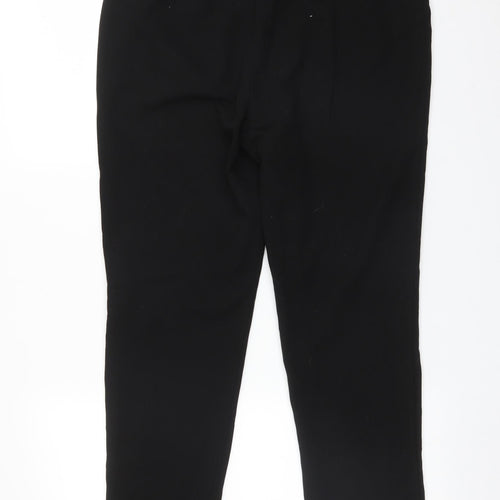 F&F Womens Black   Trousers  Size 10 L27 in
