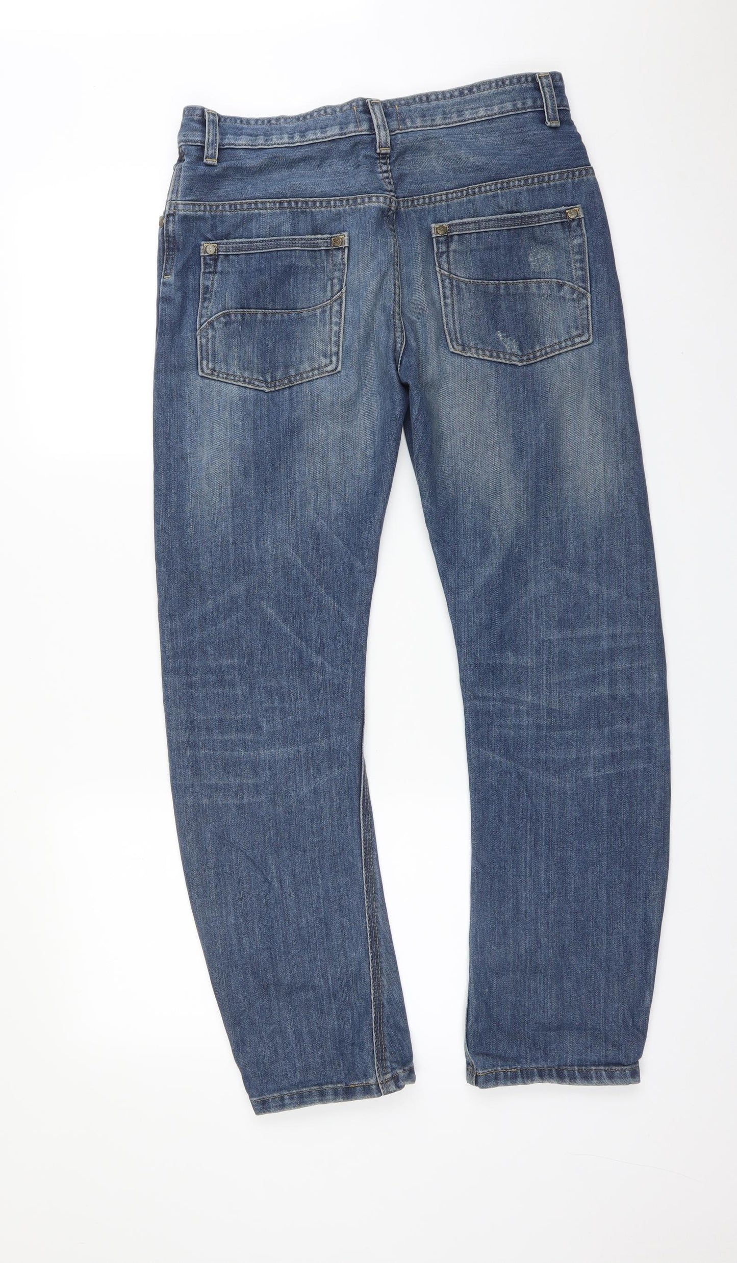 WORKWEAR CO Boys Blue   Straight Jeans Size 13-14 Years