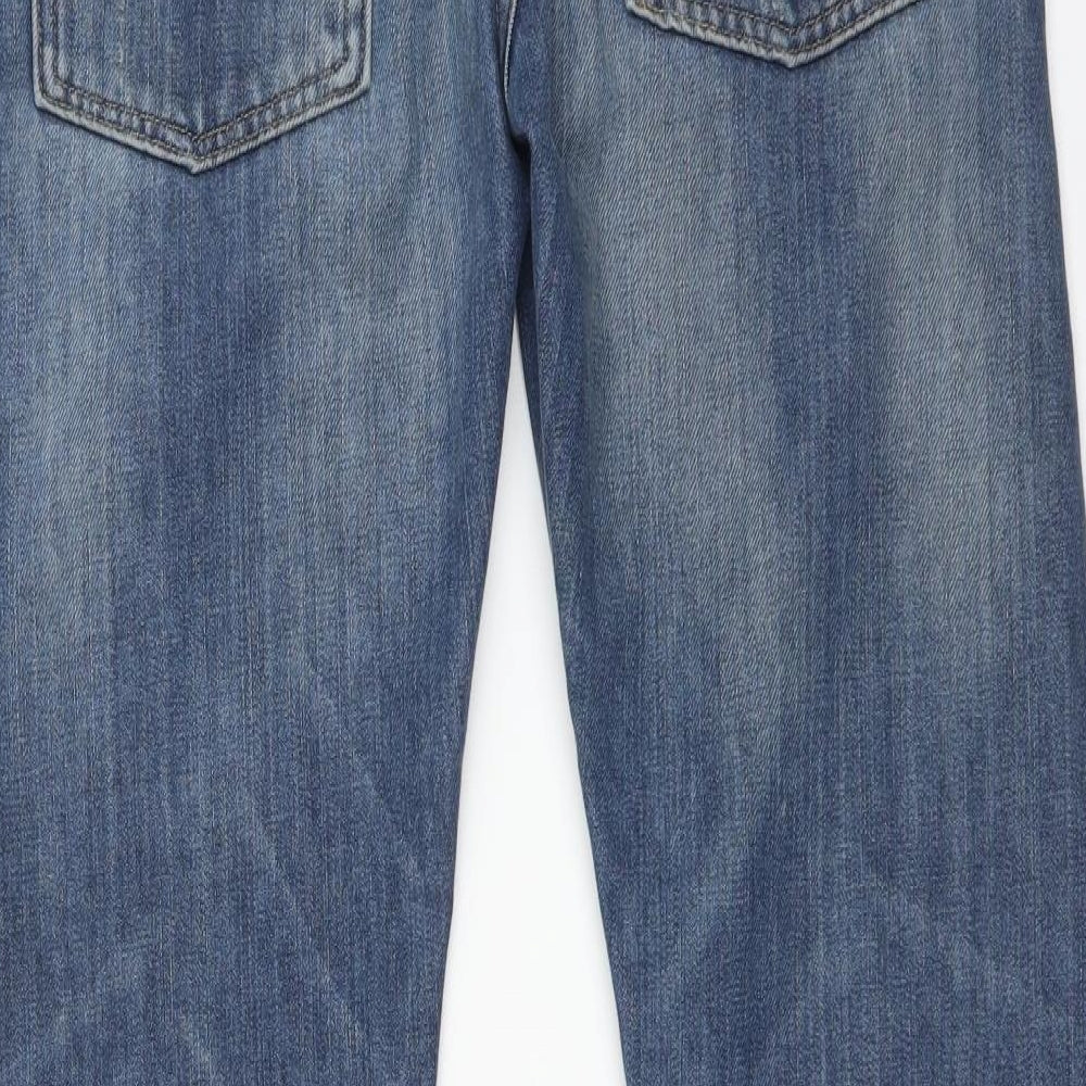 WORKWEAR CO Boys Blue   Straight Jeans Size 13-14 Years