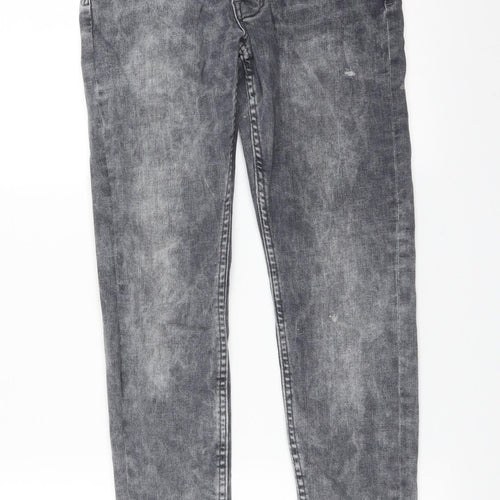 DENIM CO Womens Grey   Skinny Jeans Size 28 L30 in