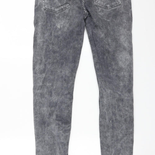 DENIM CO Womens Grey   Skinny Jeans Size 28 L30 in