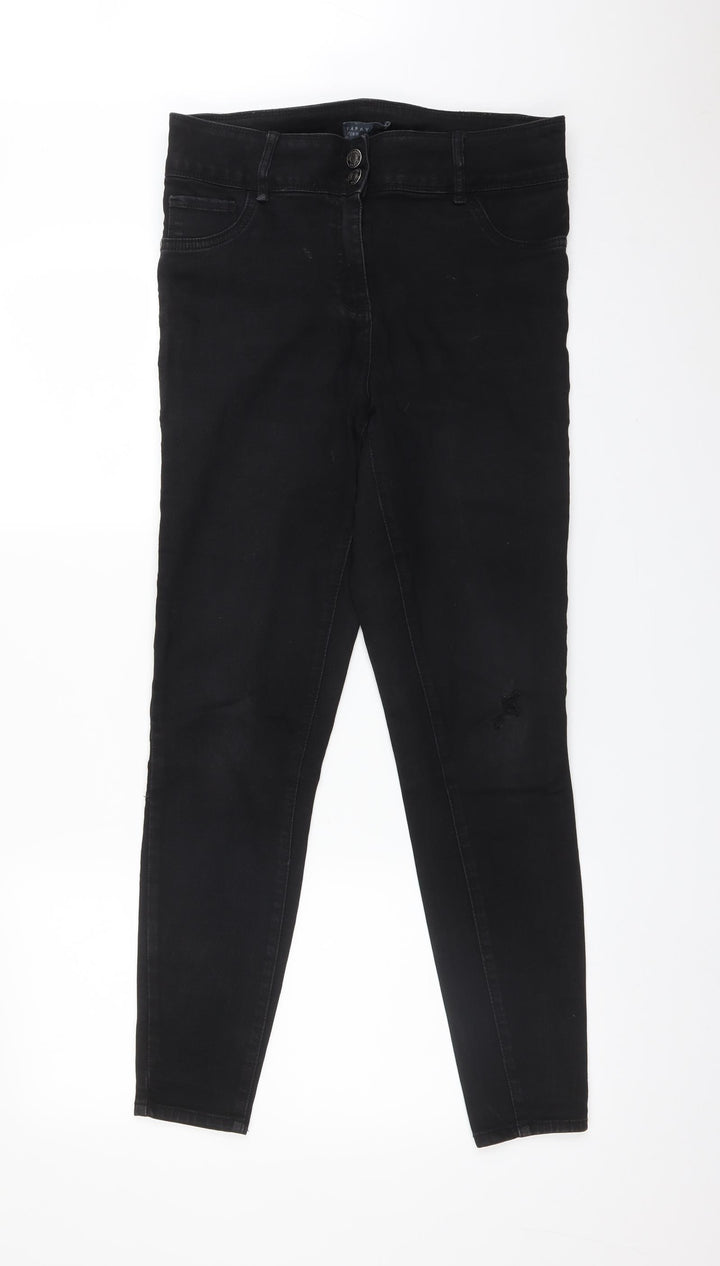 Papaya Womens Black Jegging Jeans Size 12 L27 in