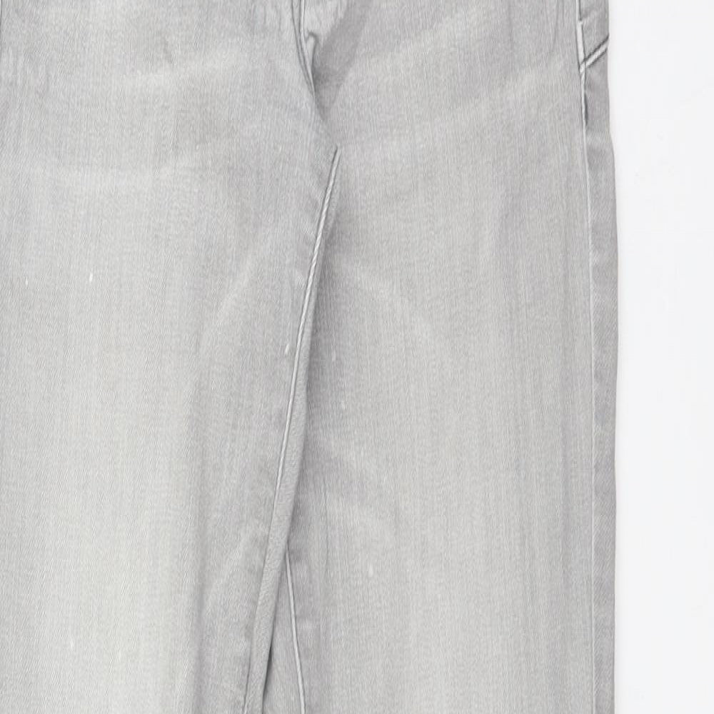 NEXT Womens Grey   Skinny Jeans Size 8 L27 in