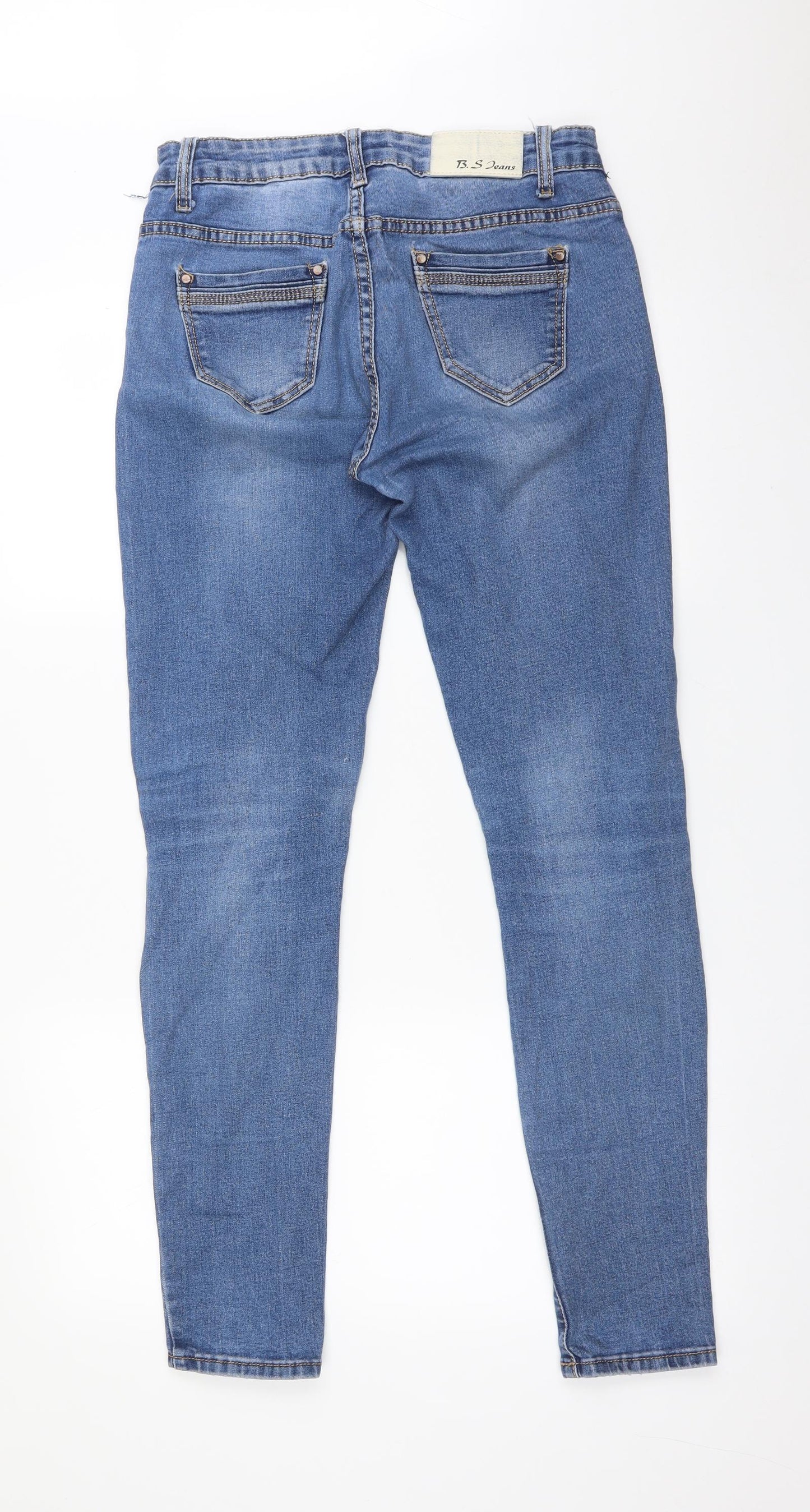 Ben Sherman Womens Blue   Straight Jeans Size 10 L30 in